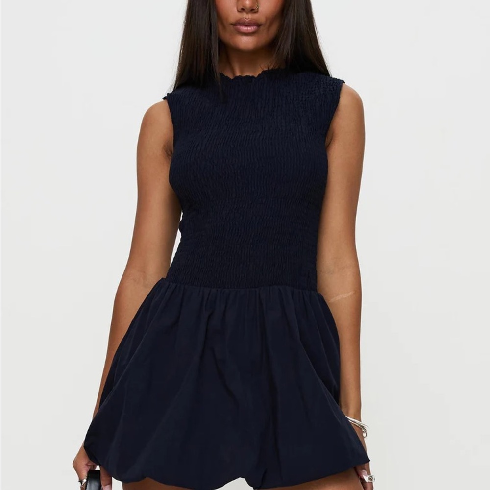 Princess Polly Narnie Dress Navy